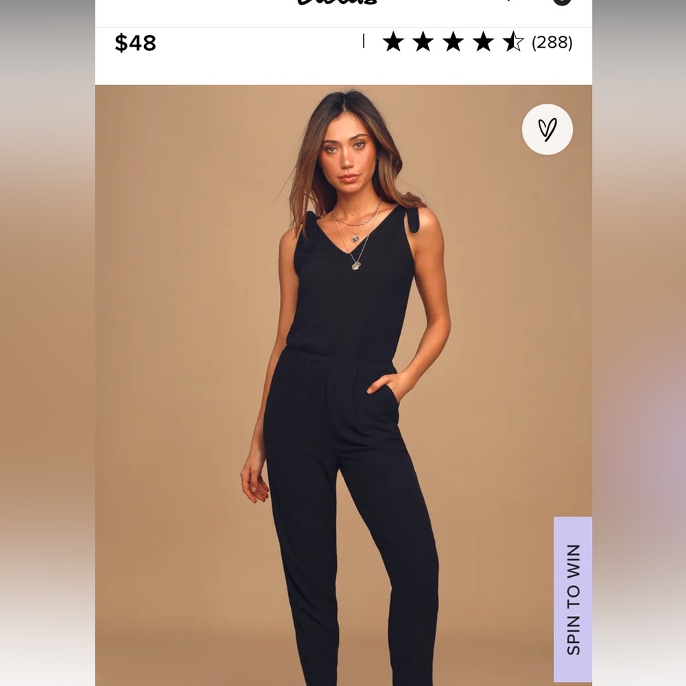 Belmore Black Ribbed Sleeveless Jumpsuit Lulus